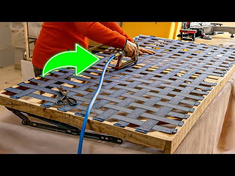 Kanepe Takımı Nasıl Üretilir? Mobilya Üretim Süreci! Tüm Aşamalarıyla Üretim!