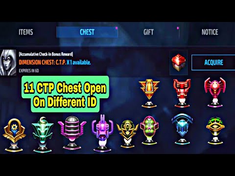 11 CTP Chest Open November 2021 And Discussion CTP On Different IGN - Marvel Future Fight