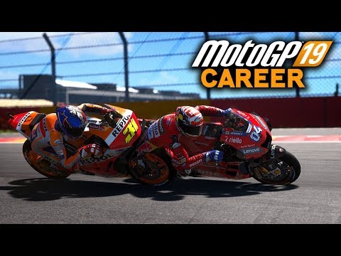 BATTLING OLD TEAMMATE! | MotoGP 19 Career Mode Gameplay Part 72 (MotoGP 2019 Game PS4)