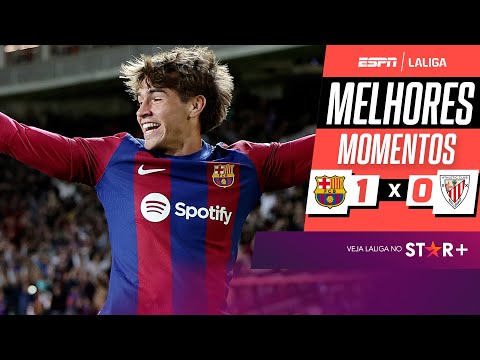 Gols e lances de Barcelona x Athletic Bilbao