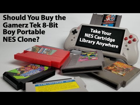 Should You Buy the Gamerz Tek 8-Bit Boy Portable NES Clone System with HDMI Output & 7-Inch Display?
