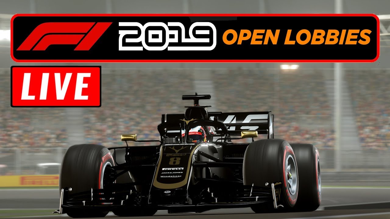 F1 2019 | RELEASE DAY Open Multiplayer Lobbies | LIVE