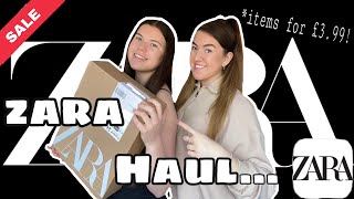 ZARA TRY ON HAUL | THE MUST HAVES* SALE AND NEW IN ZARA 2021 | Karlee and Ambalee. #ZARAHAUL #TRYON