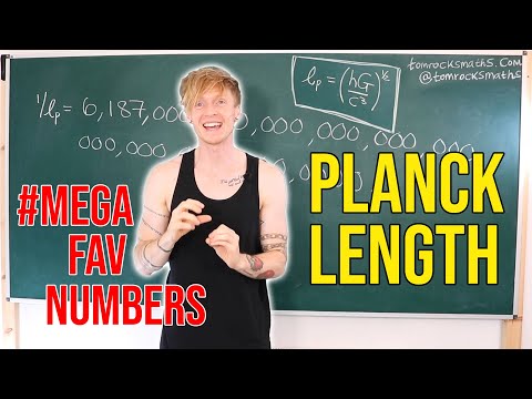 MegaFavNumbers: Planck Length (aka the smallest distance in the universe)