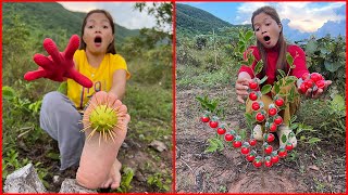 Survival Skills: SMART idea and USEFUL with single mom in forest #bushcraft #camping #outdoors #idea