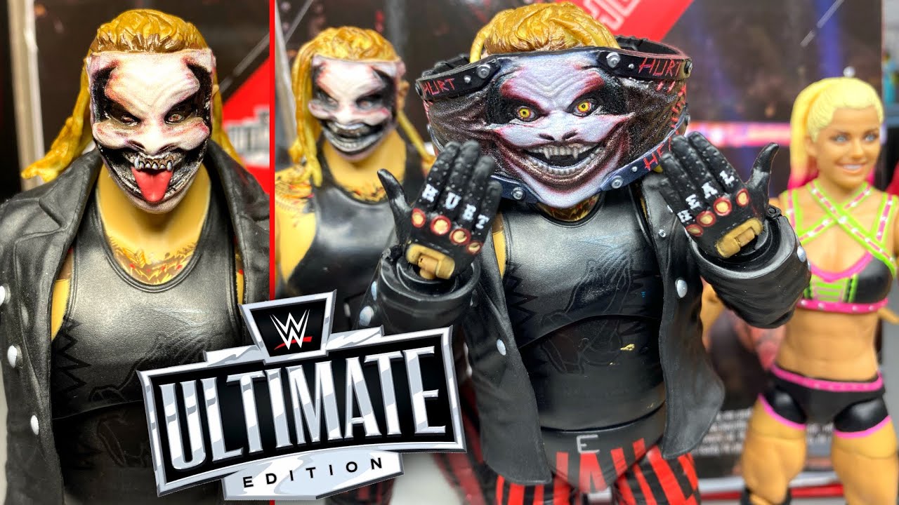 Mattel WWE Ultimate Edition Wave 7 The Fiend Bray Wyatt Action Figure 6 in with Interchangeable Entrance JacketLanternExtra Head and Swappable Hands for Ages 8 Years Old and Up