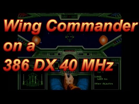 Wing Commander 386 DX 40 MHz DOS PC