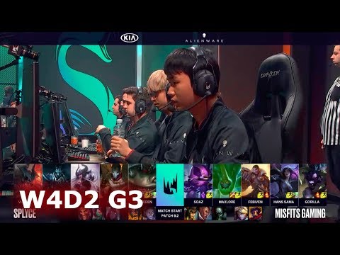 Splyce vs Misfits | Week 4 Day 2 of S9 LEC Spring 2019 | SPY vs MSF W4D2