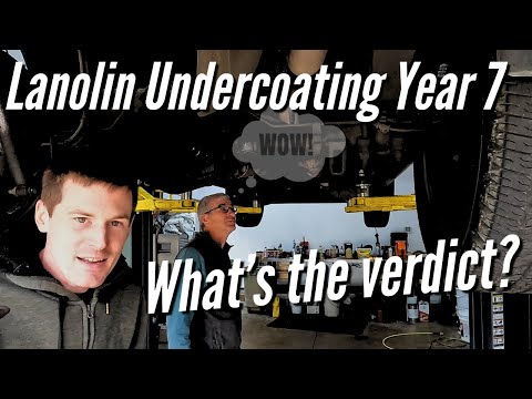 Lanolin Undercoating After 7 Years: Surface Shield & Fluid Film Update