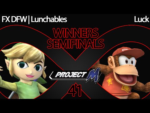 IaB 41 PM - FX DFW Lunchables (Toon Link) vs Luck (Diddy Kong) - Winners Semifinals