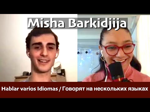 🗣 Bailarín que habla muchos idiomas / Танцовщица, говорящая на многих языках (Misha Barkidjija)