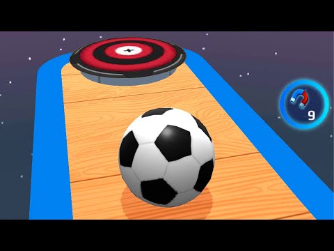 Sky Rolling Ball 3D Gameplay Speedrun Max All Levels 511