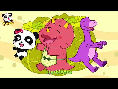 Dinosaur Dinner Carnival  | T-rex is Cooking Dinner | Kids Songs | BabyBus