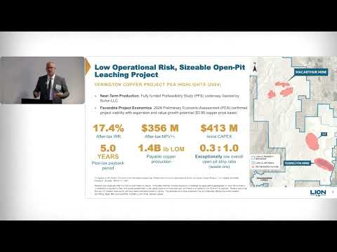 Lion Copper & Gold Corp. (OTCQB: LCGMF | CSE: LEO): Virtual Investor Conferences