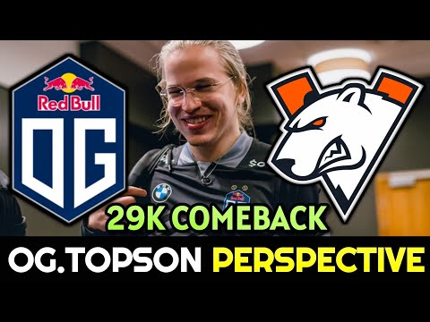 OG.TOPSON Windranger Player Perspective vs VIRTUS.PRO (Game 1) — TI10 GROUP STAGE DAY 1