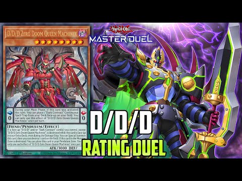 D/D/D Gameplay in Rating Duel [Yu-Gi-Oh! Master Duel]