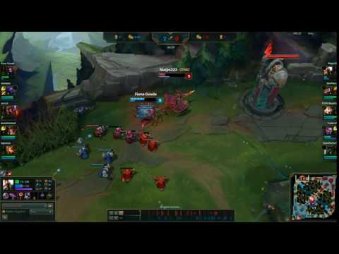 Pantheon vs Elise LOL kill
