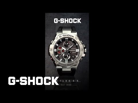 CASIO G-SHOCK GST-B100D-1A【美品】 GST-B100-1A | G-SHOCK G-STEEL GST-B100 Series | CASIO INDIA