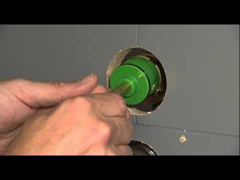 Concealed shower valve (polymer cartridge) - 2 & 3 way diverter valve: maintenance and replacement