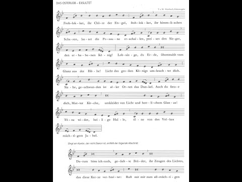 Das Exsultet der Osternacht – Eine Hilfe zum Erlernen oder Wiederholen des Osterlobs