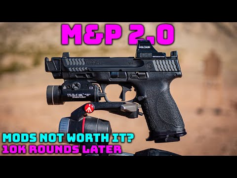 M&P 2.0 mods, what a waste of money! 10,000 round review #smithandwesson #ccw