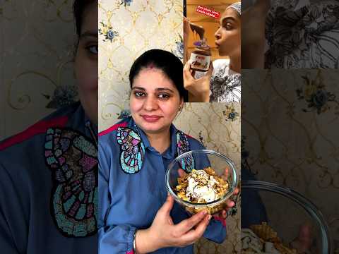 Dipika Padukone Favourite Nutella Dessert Recipe #Shorts #nutella #Cake