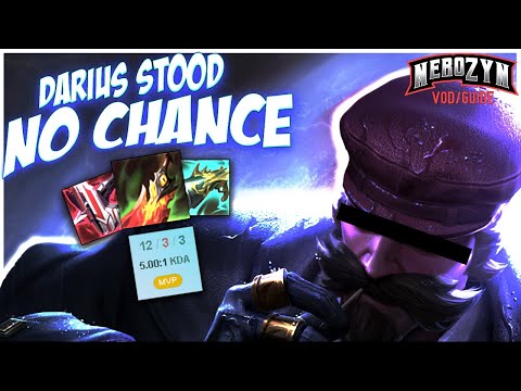 FULL AGGRO GRAVES vs. DARIUS| Graves Top 12/3/3 DIAMOND RANKED | NeroZYN