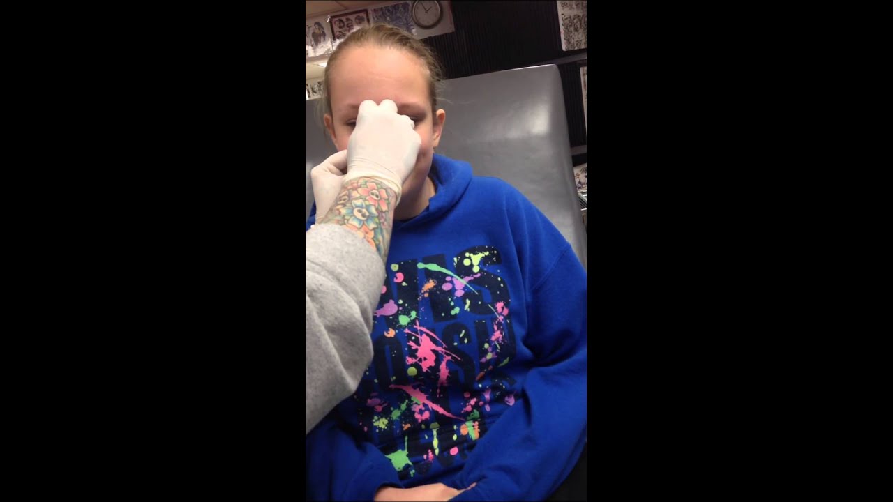 Funny Nose Piercing Reaction