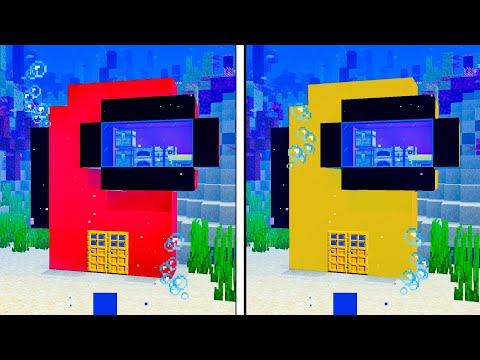 CASA SOTT'ACQUA AMONG US contro IMPOSTORI - Minecraft ITA