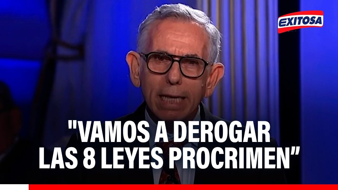 🔴🔵 Pedro Francke: "Vamos a derogar las 8 leyes procrimen que votó la bancada fujimorista"