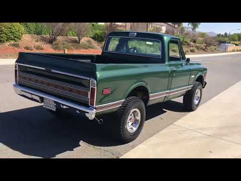 1972 Chevrolet FOR SALE K10 4x4 Cheyenne SOLD in 15 Days