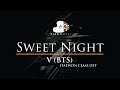 V (BTS) - Sweet Night - ITAEWON CLASS 이태원 클라쓰 OST - Piano Karaoke Instrumental Cover with Lyrics