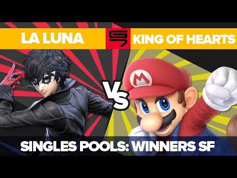 La Luna vs K of Hearts - Ultimate Singles: Pools R1 Winners Semifinals - Genesis 7 | Joker vs Mario