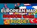 RANDOM WARS Map Of Europe Episode 1 Compilation