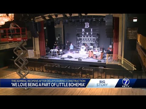 Formerly Sokol Auditorium, the Admiral brings sound back to Little Bohemia