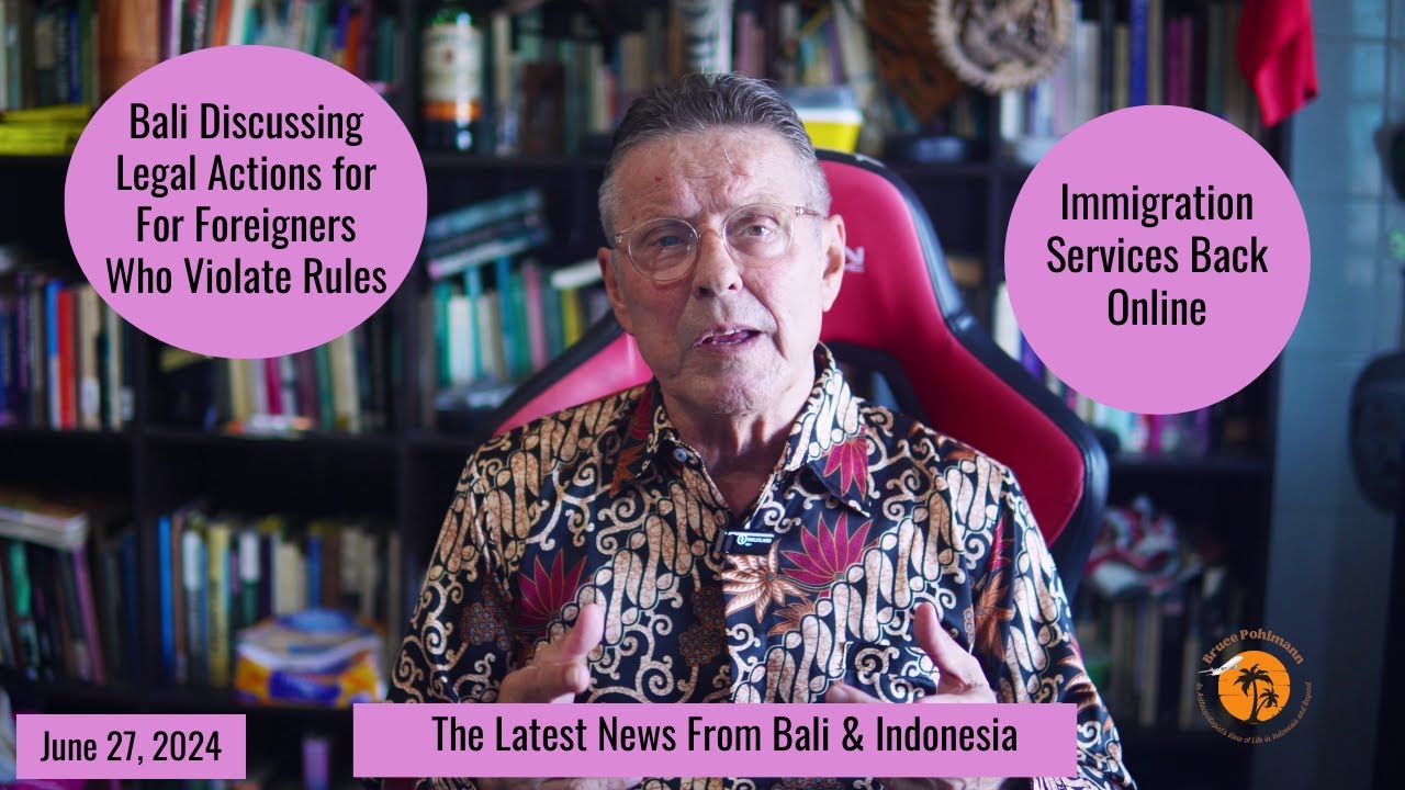 Bali Discussing Legal Action for For Foreigners Who Violate Rules & Immigration Services Back Online