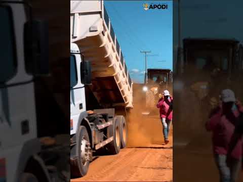 Prefeitura de Apodi acompanha trabalho de recuperação das estradas vicinais da chapada nesta Quarta(14)