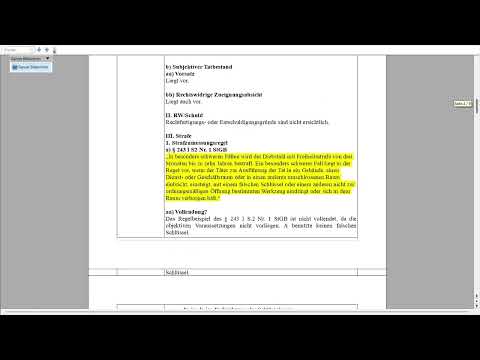 10. Theft: Attempt at a standard example according to 243 StGB and other constellations