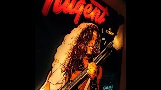 Ted Nugent Pinball Machine By Stern - The Motor City Madman Approved!