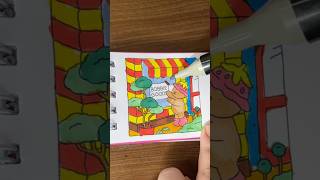 Colorido Miniatura de Bobbie Goods #colorir #arte #desenho #papelaria