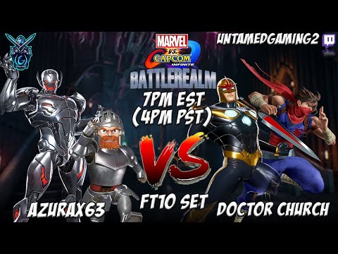 MVCI BattleRealm Exhibition Series - Azurax63 VS Doctor Church FT10 Set