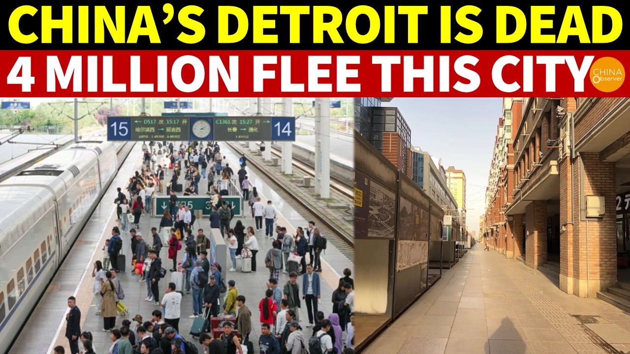 China’s Detroit Is Dead: 4 Million Flee This City, Car Graveyard Everywhere