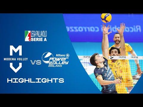 Modena vs. Milano | Highlights | Superlega | 1a Giornata