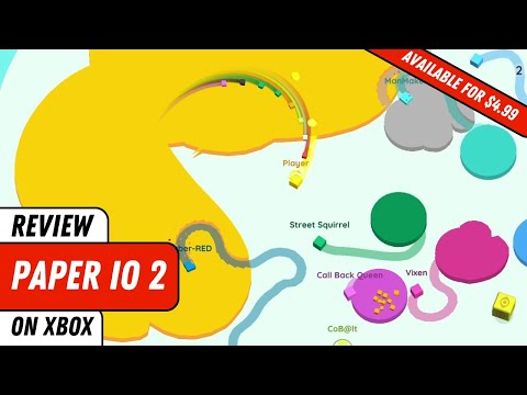 Paper io 2 | Review (Agar.io on Xbox?) - YouTube