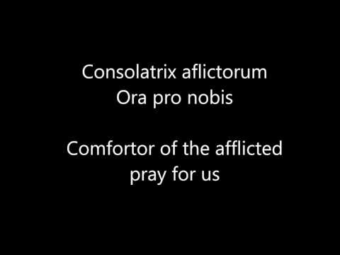 Litany of Loreto in Latin