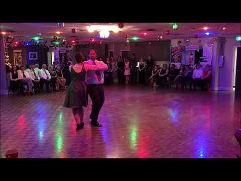 Steve & Eva performing The Laendler