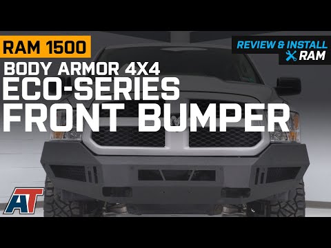 2013-2018 RAM 1500 Body Armor 4x4 Eco-Series Front Bumper Review & Install