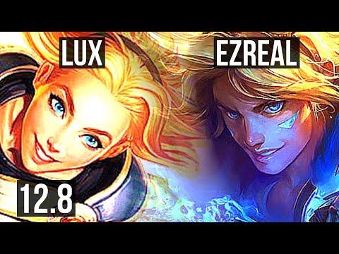 LUX & Pyke vs EZREAL & Rakan (ADC) | 6/1/14, 800+ games, 1.1M mastery | EUW Diamond | 12.8