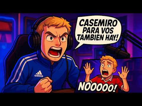 DAVO REACCIONA A SU VIDEO ENOJADO CON LOS JUGADORES DEL MANCHESTER UNITED