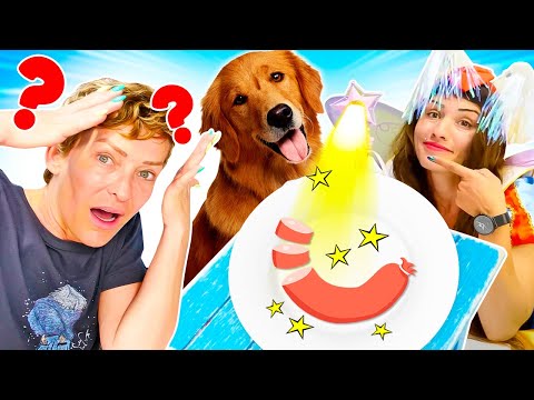 Lustiges Video für Kinder - Nicole und die Fee. Die ungeschickte Fee hilft Nicole im Café.